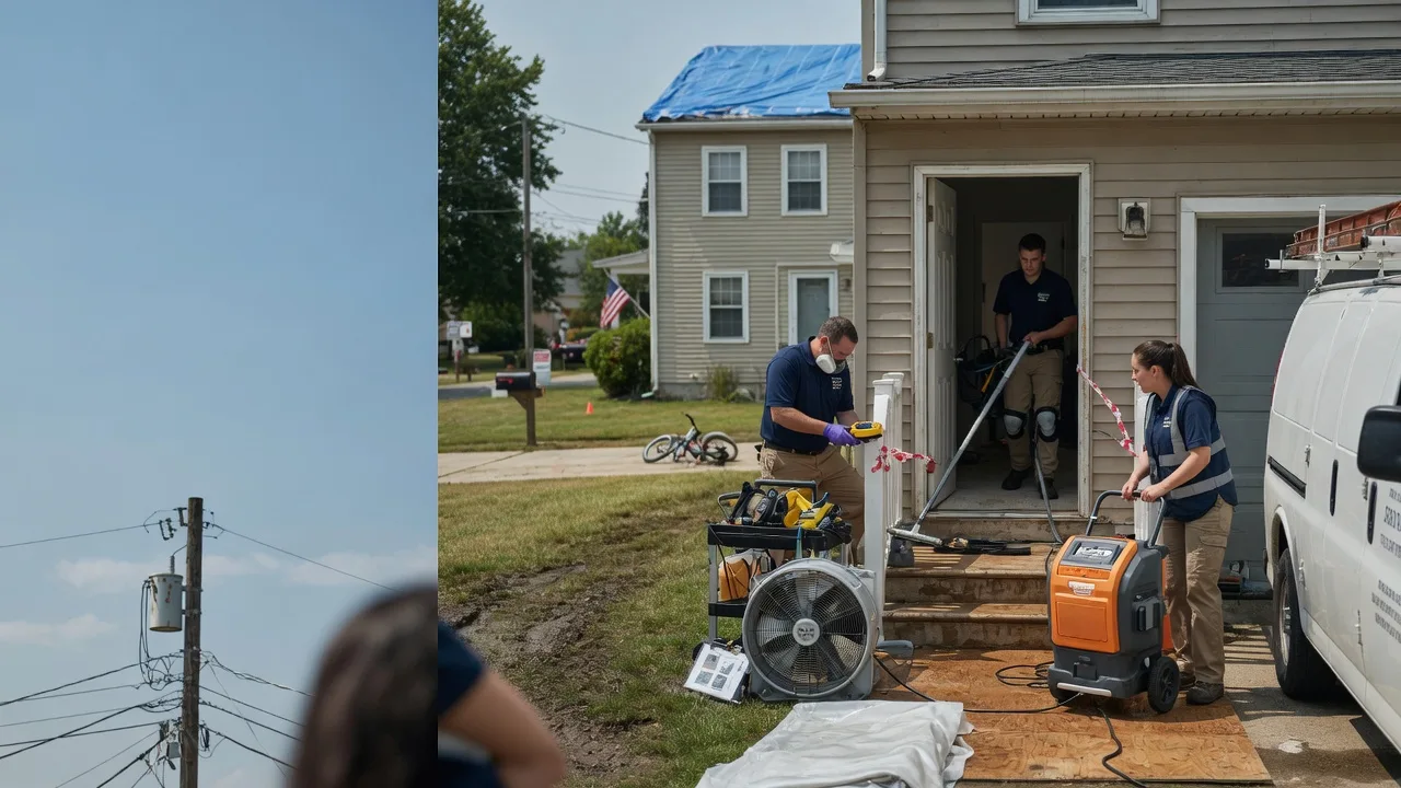 Water Damage Repair in Bristolville, OH near me